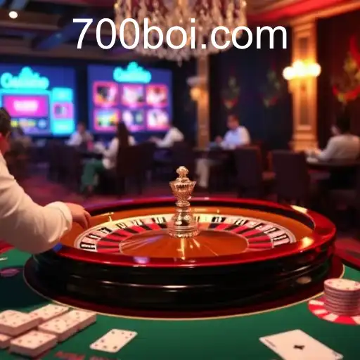 Cassino ao Vivo: A Experiência Interativa no BOI700.com